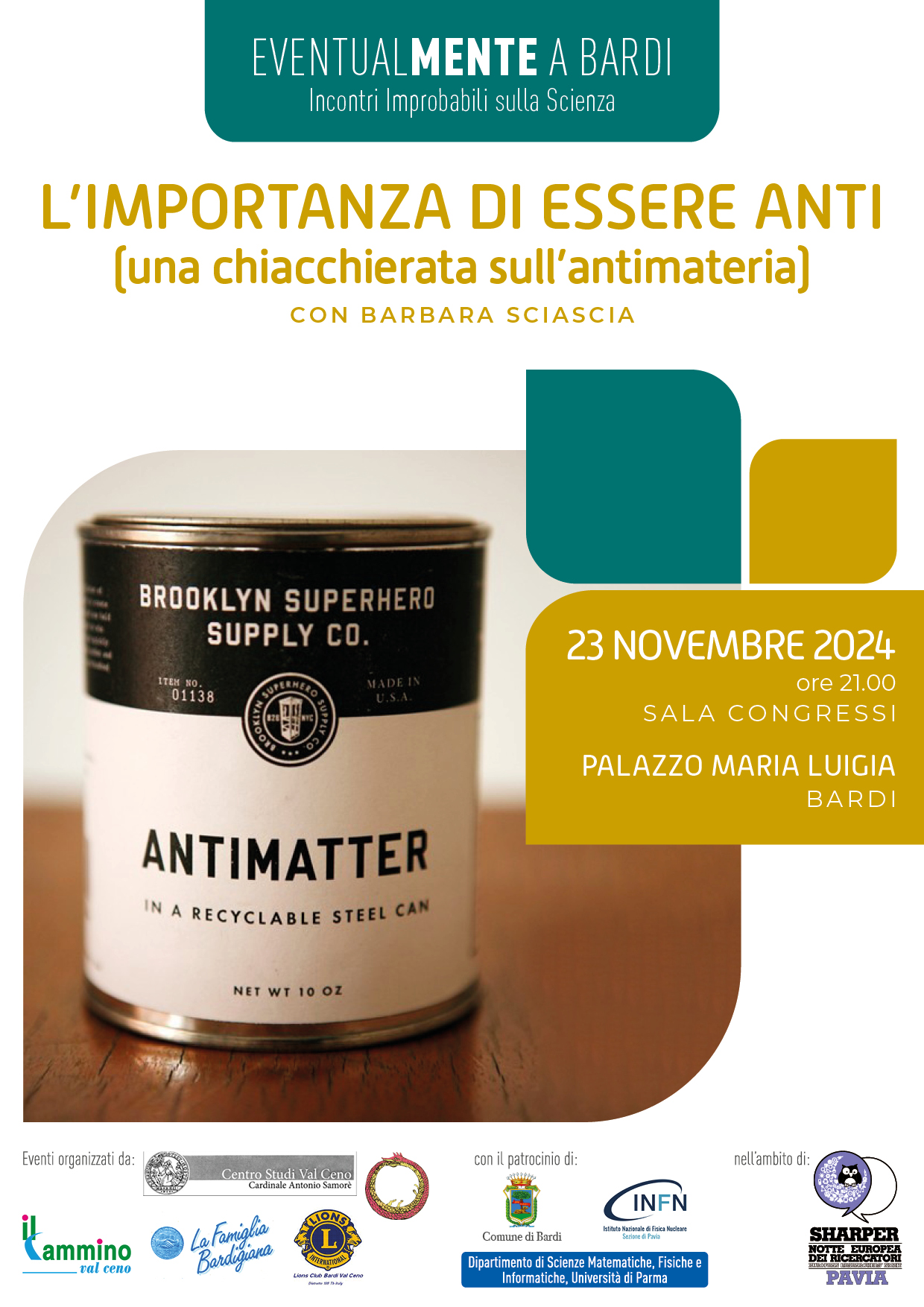 L’importanza di essere anti (una chiacchierata sull’antimateria)